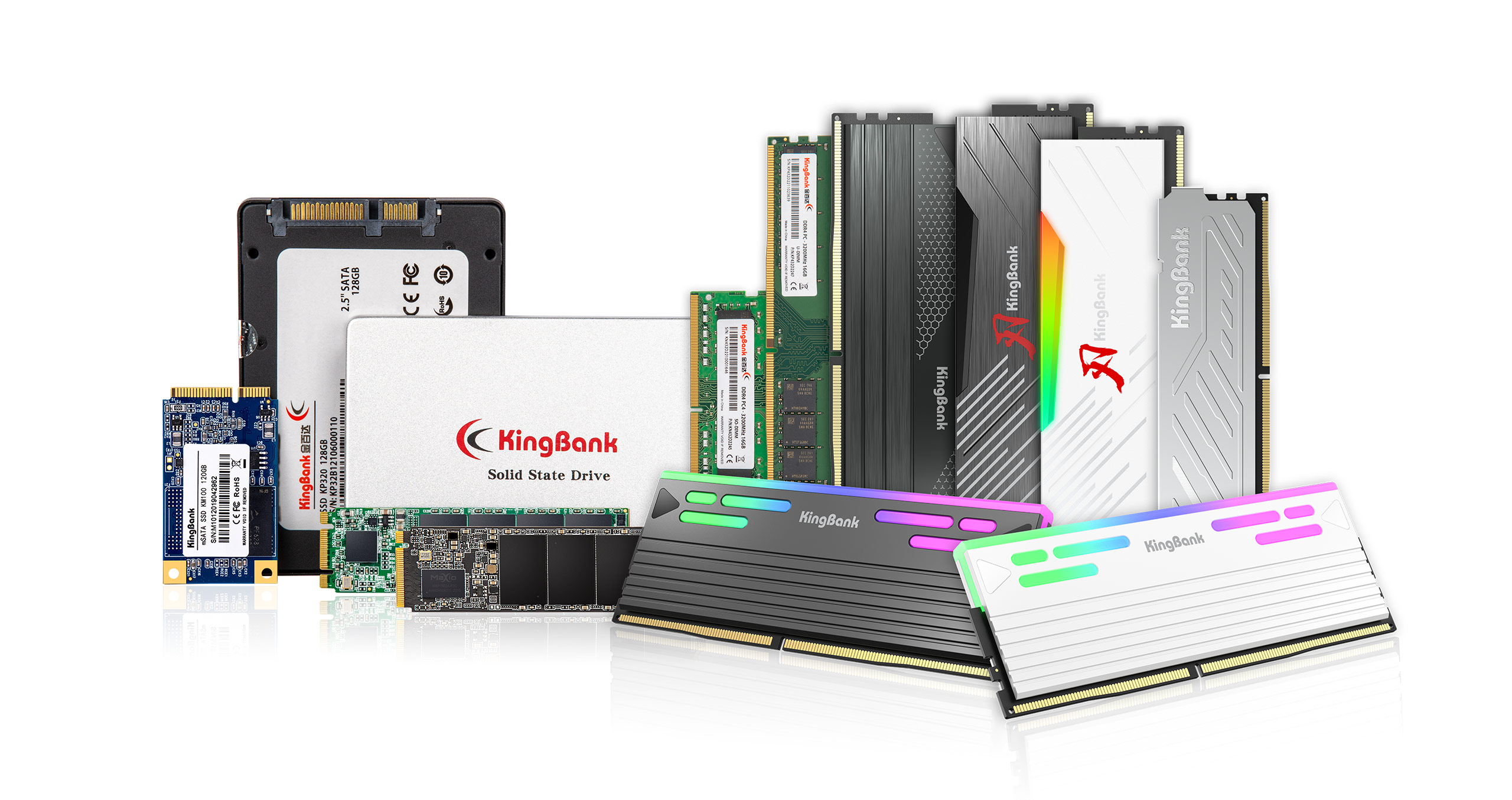 SSD and Memory RAM - High Performance Storage and Memory from